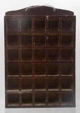 Wooden Thimble Display Shelf Holder for 30 Thimbles
