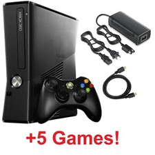 Xbox 360 Slim Black Console