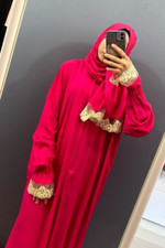 Full Prayer Attached Scarf