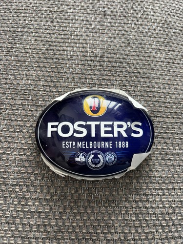 Foster beer pump badge - beer,