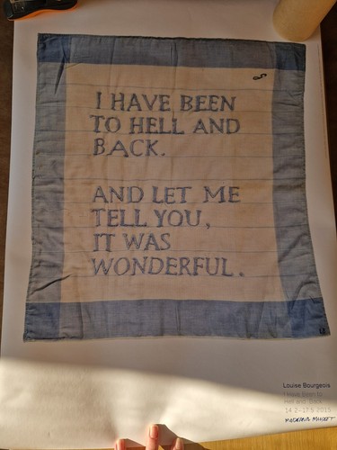 Louise bourgeois offset print - louise,