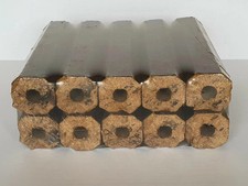 Night Briquettes 10KG Long Slow Burn Up Many Hours Overnight Day Firewood Stove