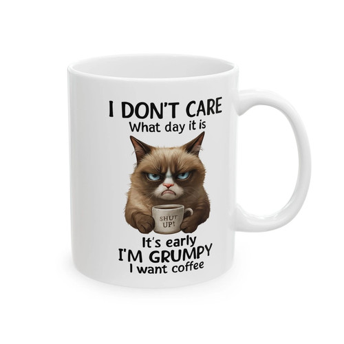 Funny cat mug 11oz - funny,