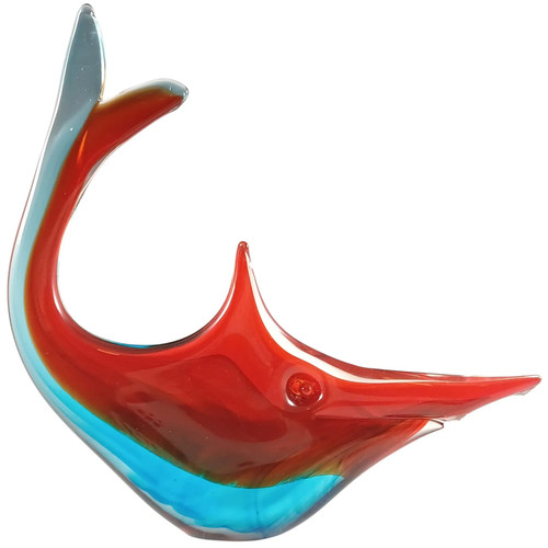 Murano venetian red blue - red, &