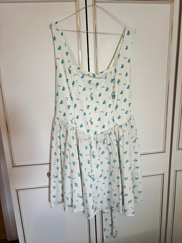 Primark white blue - white/blue, floral