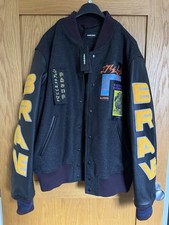 Diesel men leather jacket - men's,