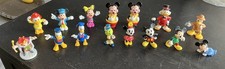Vintage PVC Disney Figures Mickey/Minnie/Donald/Scrooge/J.Cricket - BULLY/ARCO