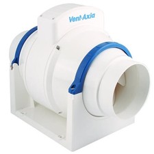 Vent Axia ACM100T In-line Mixed Flow Fan with Overrun Timer