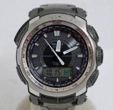 Casio Protrek PRW 5100T Tough Solar Analog Digital Watch Mens Sports Watch