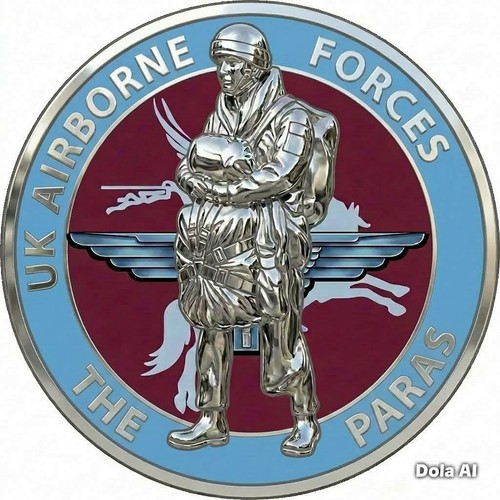 Set parachute regiment - parachute, 3d