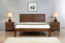 RUSTIC OAK BED 3FT SINGLE 4FT