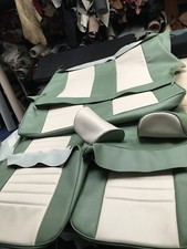REPLACEMENT SEAT COVERS AND DOOR CARD RETRIM KIT FOR  THE CLASSIC AUSTIN MINI