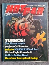 Hot Car Magazine July 1981