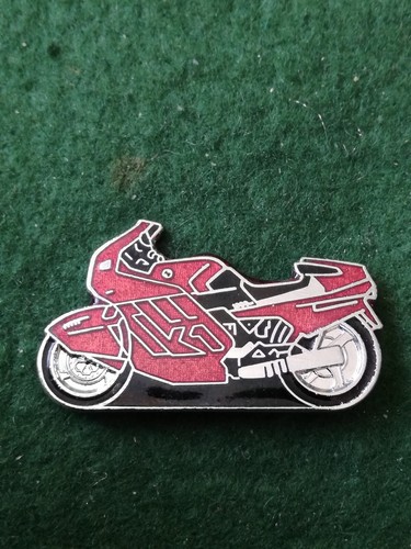 Old enamel motorcycle - enamel,