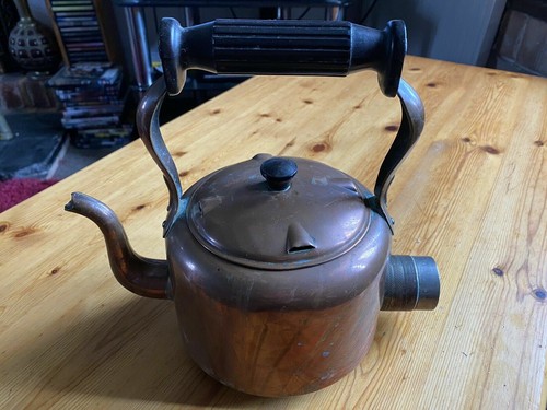Vintage swan copper - copper, electric