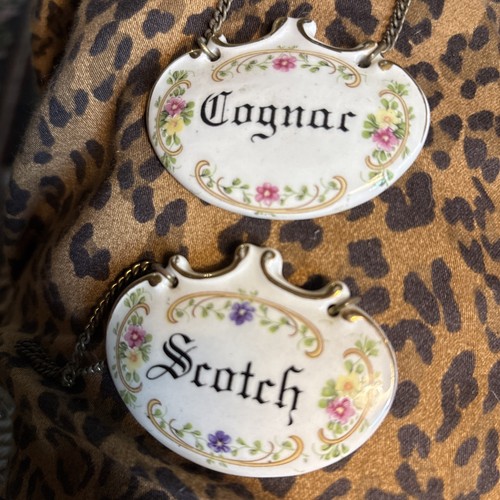 Scotch and cognac - scotch, porcelain