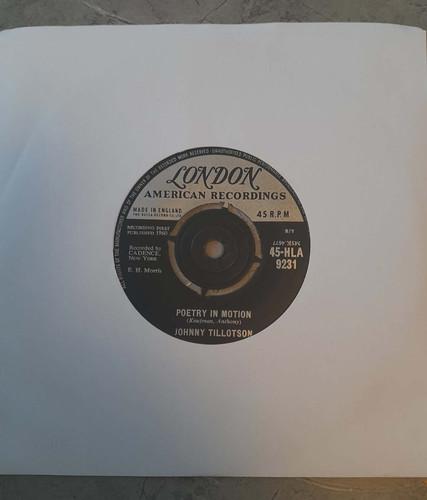 Johnny tillotson poetry in - tillotson,