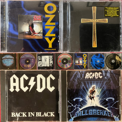 Ozzy osbourne 4 - osbourne+ac/dc, cd