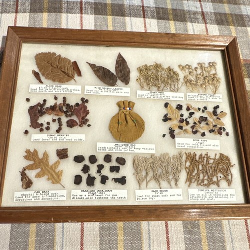 Navajo framed shadow box - navajo,