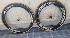 Zipp 404 Carbon Tubular Wheelset Plus 2 X 28x22 Tubular Tyres
