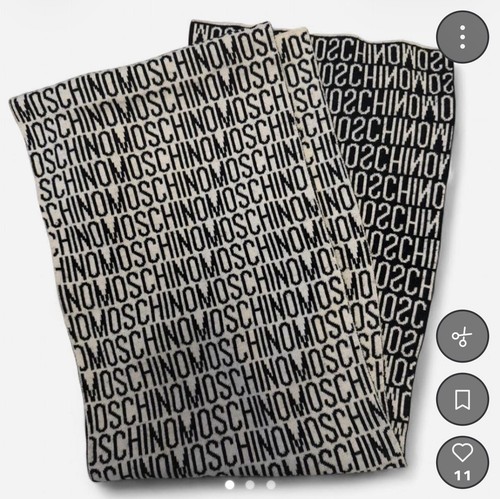 Moschino scarf wool - moschino,