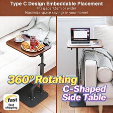 Adjustable Side Table for Sofa