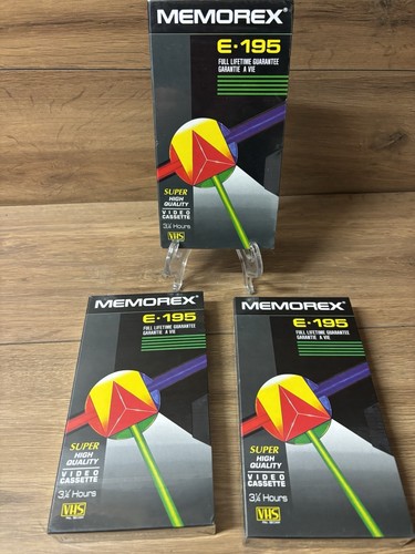 Memorex 195 vhs shq - x,