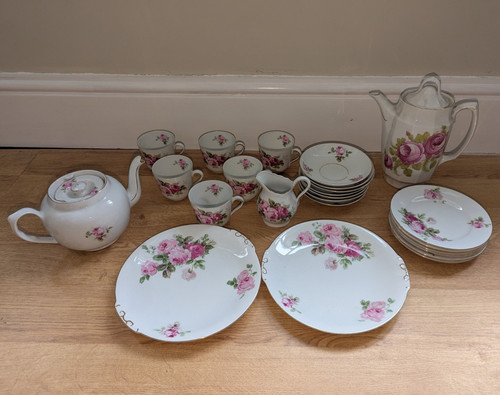Victoria china tea - set, 6