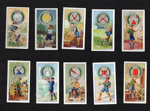 Cigarette cards boy - cigarette,