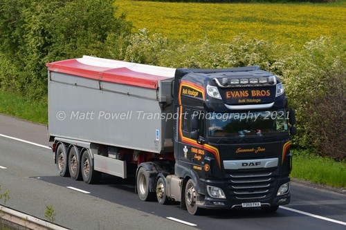 Truck photo 12x8 - 12x8, daf