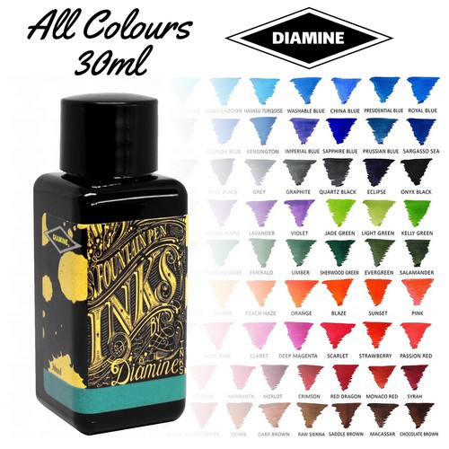Diamine bottled ink 30ml - 30ml, for
