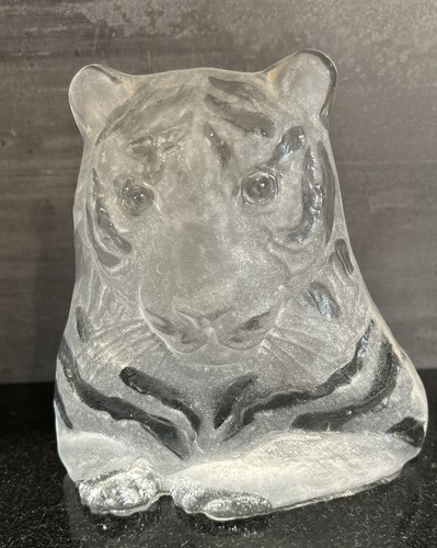 Vintage viking frosted glass - viking,