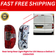 Rear lamp Rear Light Right For LDV Maxus e Deliver 3 C00047651