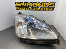 2003 HONDA CIVIC 3 DOOR DRIVERS SIDE OFF SIDE O/S HEADLIGHT REF: BT16