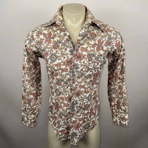 Vtg 60s 70s national shirt - vtg,