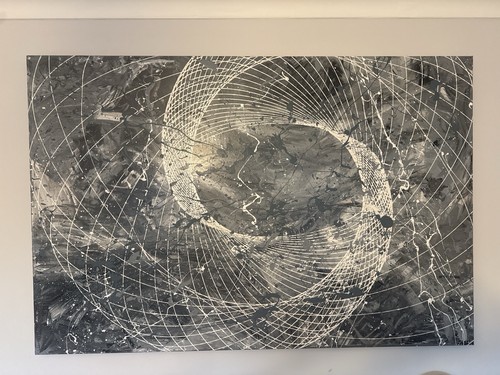 Abstract wall art original - wall,