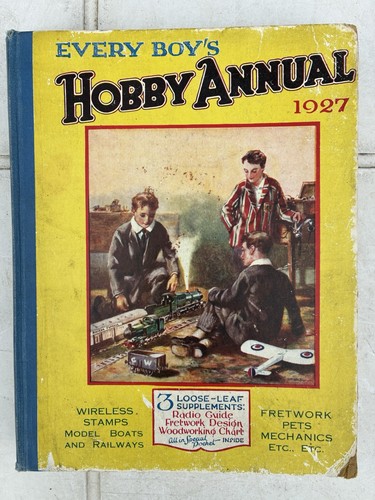 Vintage 1927 every boy - vintage, hobby
