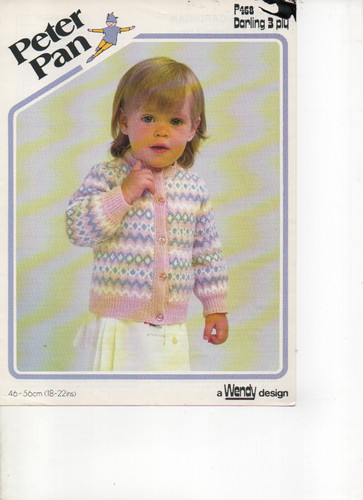 Retro peter pan baby 3ply - retro,