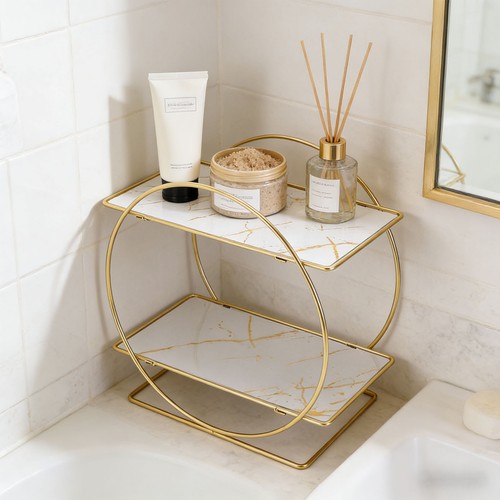 Tier bathroom organizer - bathroom,