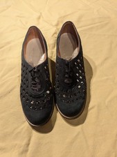 Barretts 1940s Grey Suade