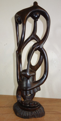 Makonde shetani tanzanian - makonde,
