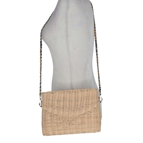 Zara euc rattan straw woven - euc,