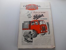 October 22nd 1948 The Commercial Motor Magazine Lorries,Vans Buses AEC Guy ERF