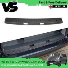 FITS VW T6.1 2019-TRANSPORTER TWIN DOOR EXTRA WIDE DEEP ABS FULL THRESHOLD COVER