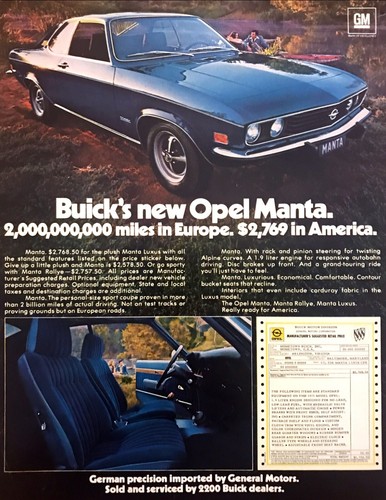 1973 buick opel - 1973,