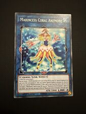 YuGiOh TCG 1x Marincess Coral Anemone - 1st Ed - Secret - RIRA-EN041 NM