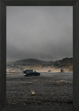 Black Sand Defender Framed