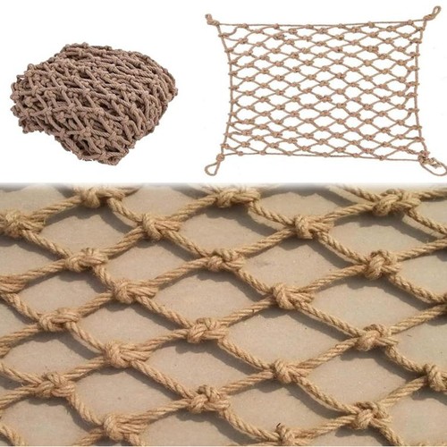 Hemp rope net heavy duty - rope,