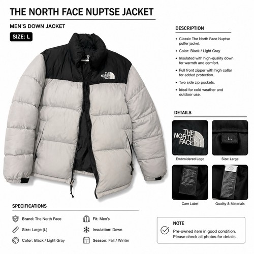 The north face nuptse puffer - north,