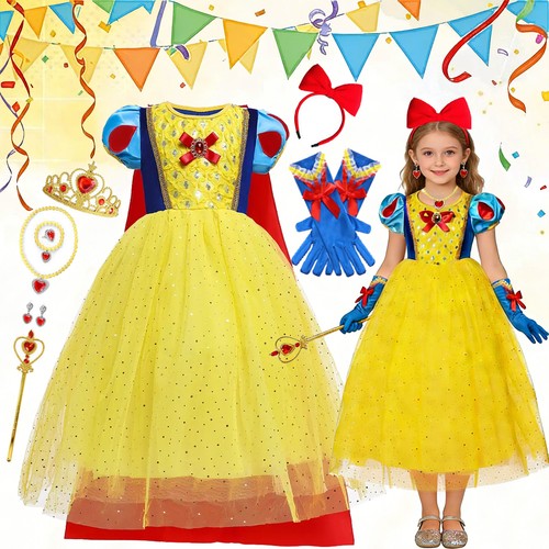 Kids snow white - princess, dress